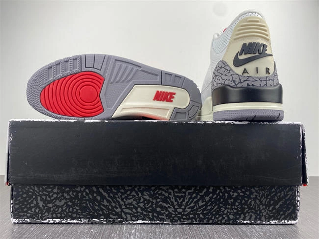 Cozy Air Jordan 3 White Cement Reimagined Shoes 2023 DN3707- 3798