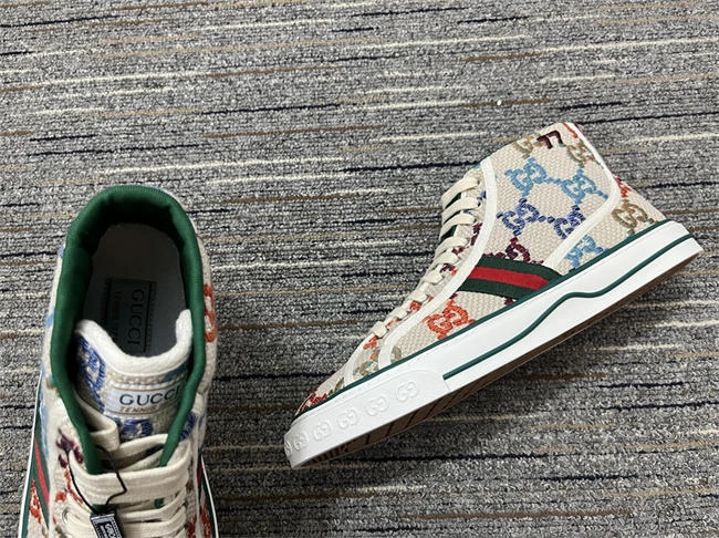 vibrant G*u*i high top sneaker 221