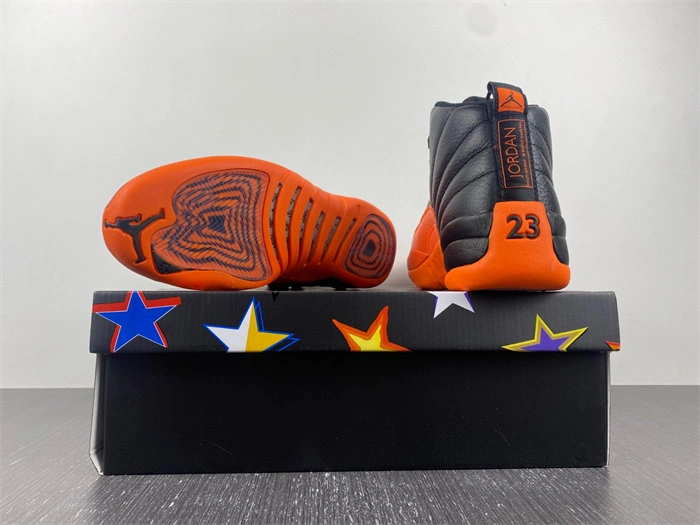 Jordan 12 Retro WNBA All-Star Brilliant Orange FD9101- Vibrant 4130