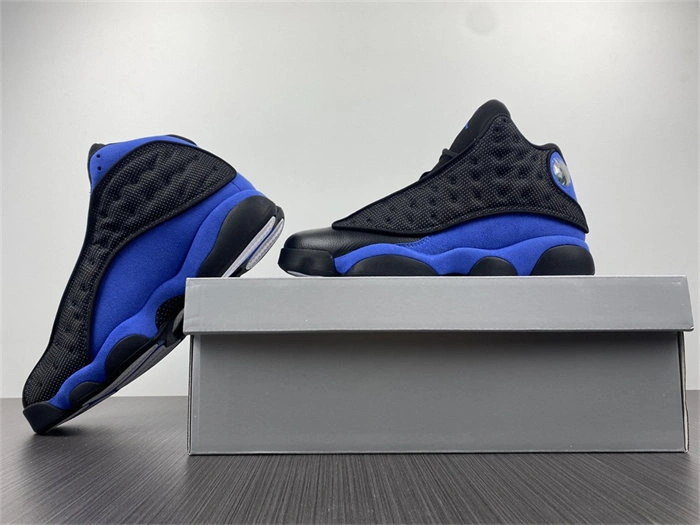Jordan 13 Retro Black Hyper Royal 414571- QuickDry 4175