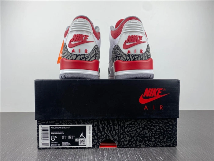 Jordan 3 Retro Fire Red DN3707- FastDry 3830