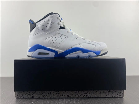 Jordan 6 Retro Sport Blue 384664- Stylish 4028