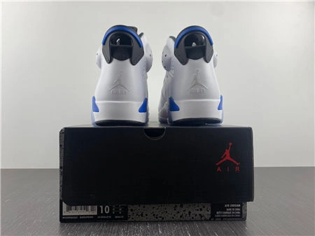 Jordan 6 Retro Sport Blue 384664- Stylish 4028