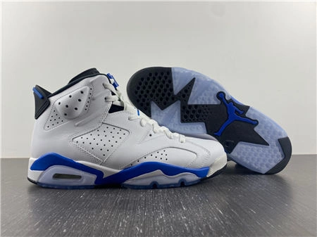 Jordan 6 Retro Sport Blue 384664- Stylish 4028