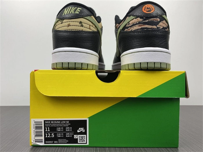 FashionForward Nike Dunk Low Crazy Camo DH0957- 4770
