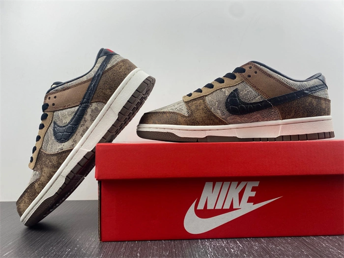 Nike Dunk Low CO.JP Brown Snakeskin FJ5434- BestValue 4625
