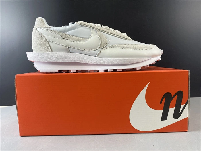 Sophisticated Nike LD Waffle sacai White Nylon BV0073- 5242