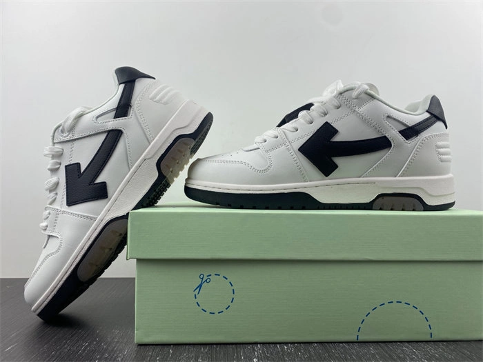 OFF-WHITE Out Of Office OOO 30 MM Low Tops Black White Blue OMIA189C99LEA GoAnywhere 3113