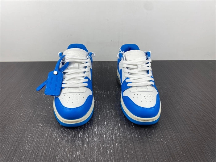 OFF-WHITE Out Of Office OOO Low Tops Blue White OWIA259F21LEA TimelessDesign 3126