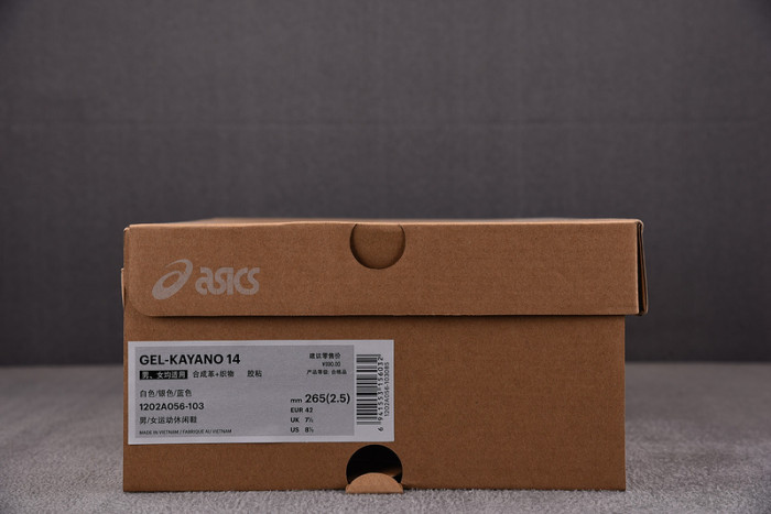 As*ic*s sportstyle gel kayano 14 (weiss / blau) 1202a056-103