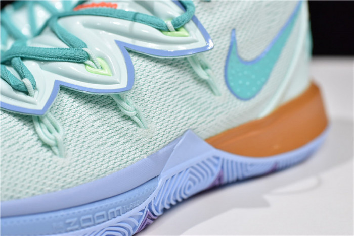 kyrie 5 spongebob squidward (house of hoops special box)  cj6951-300