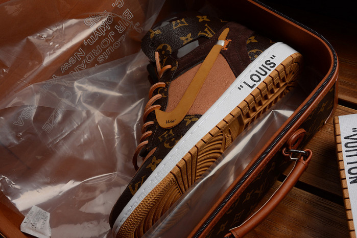 air jordan 1 ofw-l0vt aq0818-158 (with case)