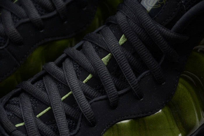 nike air foamposite one men legion green/black 314996-301