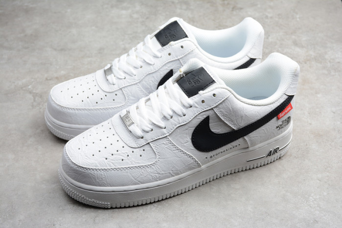 x the n0*h F**e x nike air force 1 white/black ar3066-100