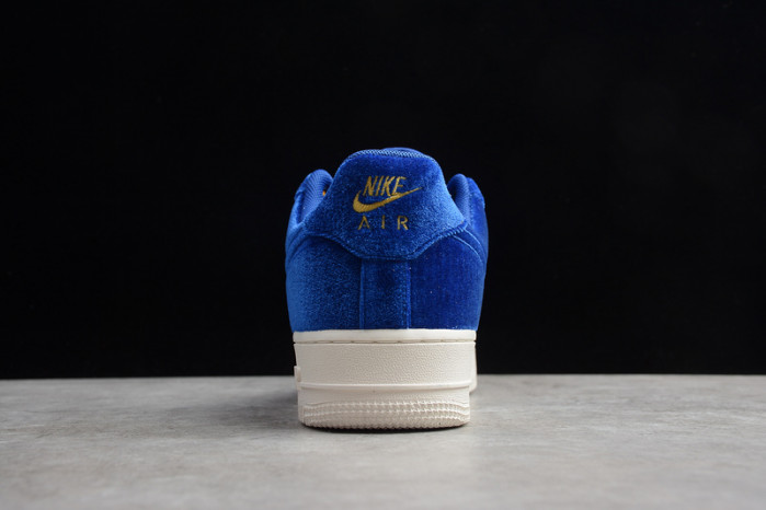 air force 1 low premium 3 velour blue void  at4144-400
