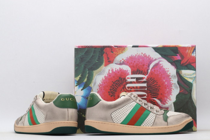 G*u*i ace embroidered low-top sneaker