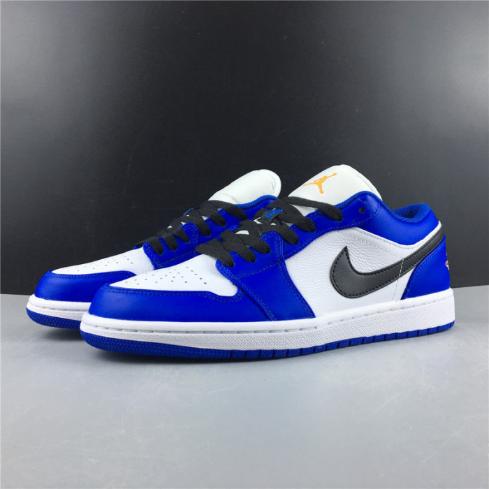 air jordan 1 low hyper royal orange peel 553558-401