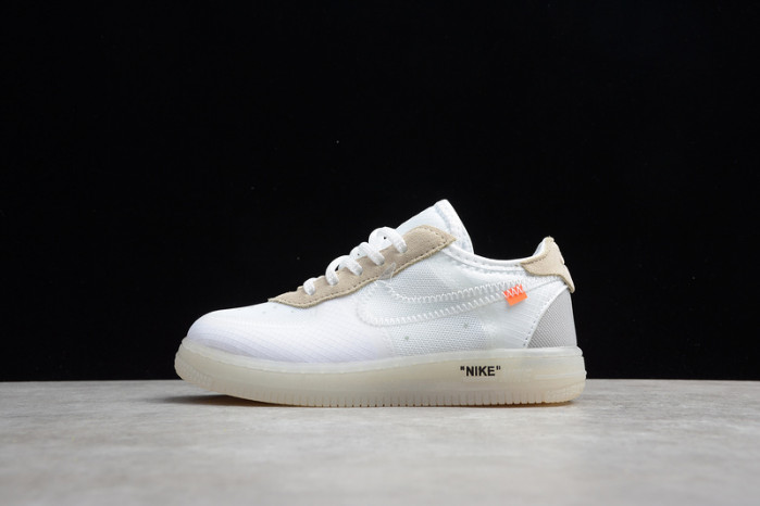 nike air force 1 low ofw white(td) bv0853-100
