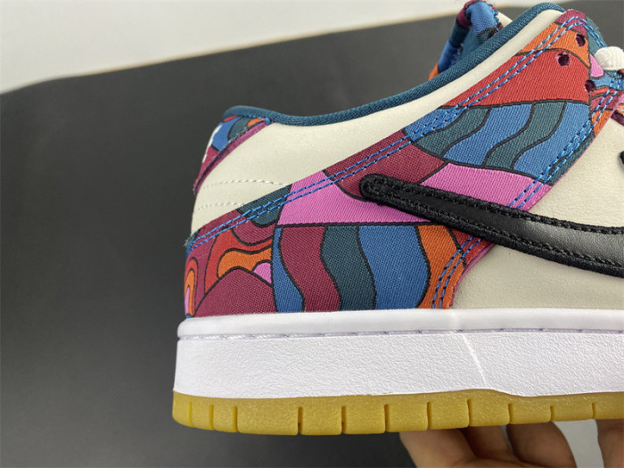 nike sb dunk low pro parra abstract art (2021) - dh7695-600