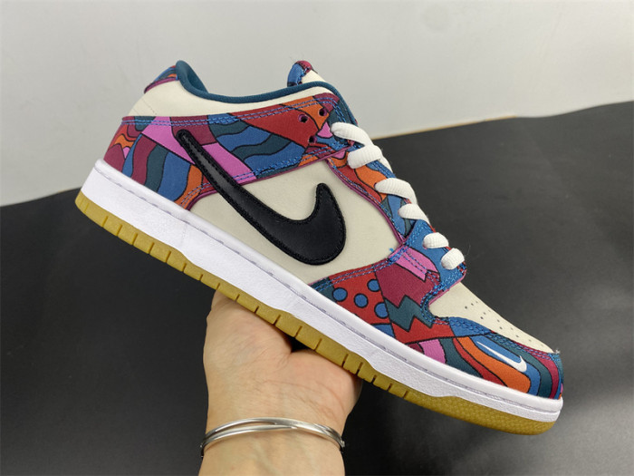 nike sb dunk low pro parra abstract art (2021) - dh7695-600
