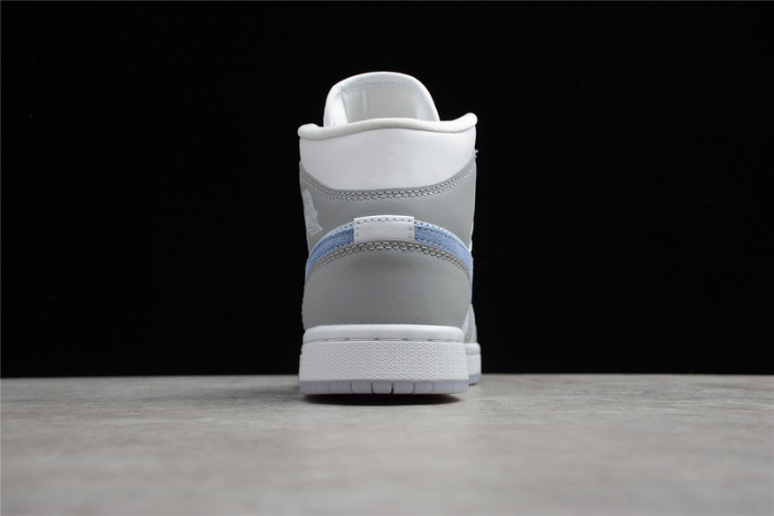 jordan 1 mid wolf grey aluminum (w) - bq6472-105