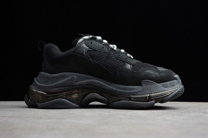 blcg triple s black clear sole  541624 w09o1 1000