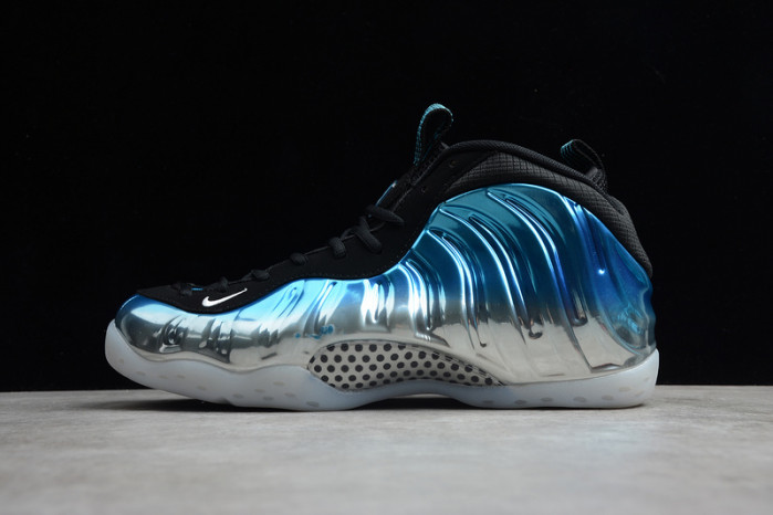 nike air foamposite one blue mirror 575420-008