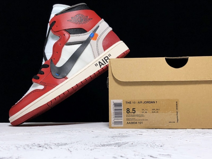 air jordan 1 retro high ofw chicago aa3834-101