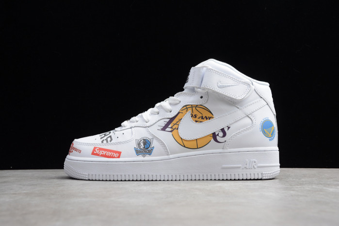 x nba x air force 1 mid 07 white aq8017-100
