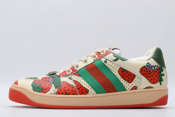 G*u*i ace embroidered low-top sneaker