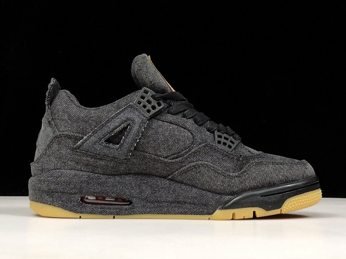 air jordan 4 retro L*v*s nrg  L*v*s - black denim ao2571-001