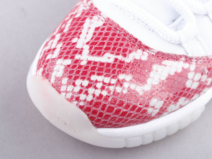 air jordan 11 retro low "pink snakeskin"  ah7860 106