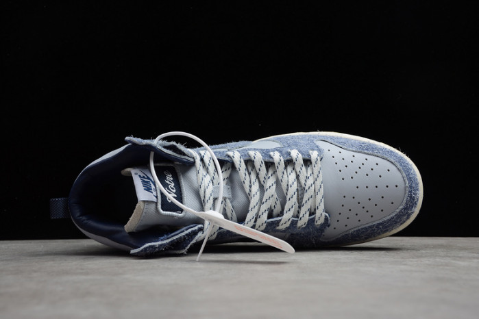 nike dunk high ab notre midnight navy  cw3092-400