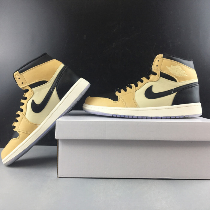 air jordan 1 high premium wmns fossil mushroom ah7389-003