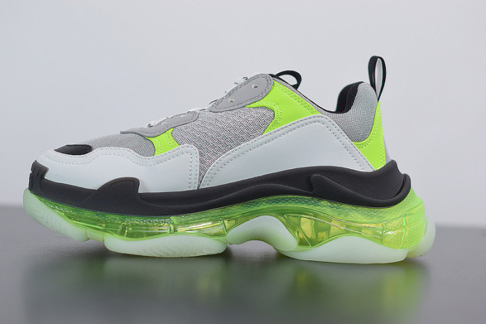 blcg sneaker triple.s.gomma grey white green 541624 w2fr1 8297