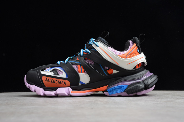 blcg sneaker tess.s.gomma black pink orange blue 542023w1gc11054