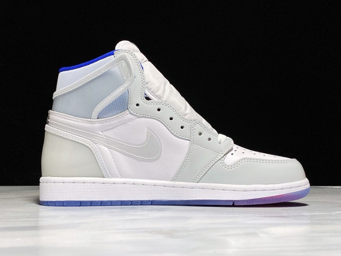 air jordan 1 retro high zoom white racer blue  ck6637-104