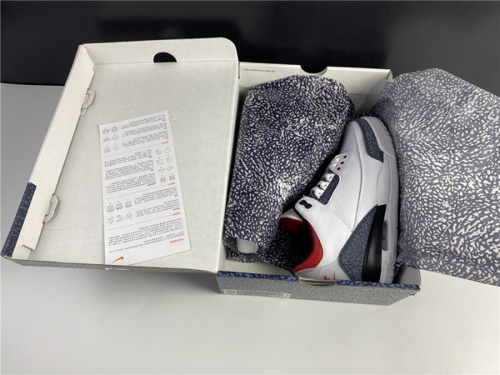 air jordan 3 retro se fire red denim (2020) cz6431-100