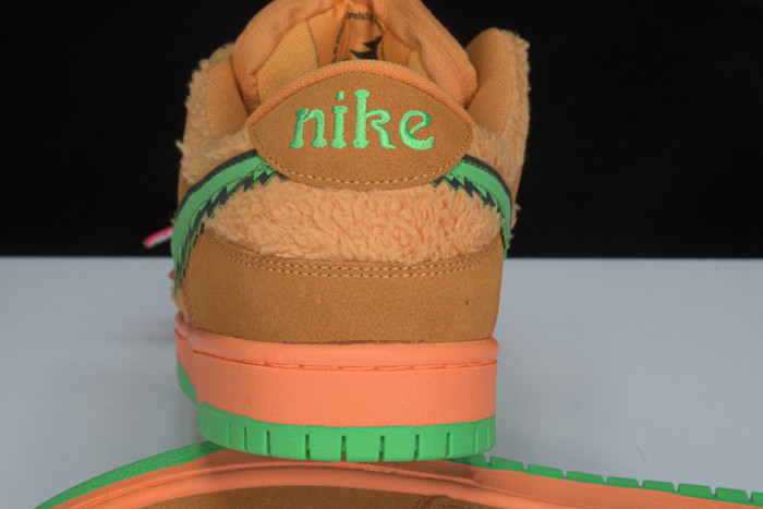 grateful dead nike sb dunk low orange bear cj5378-800