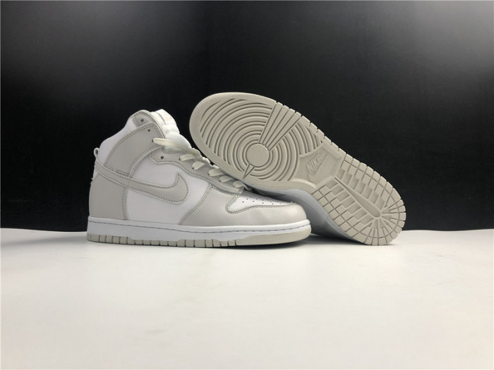 nike dunk high retro white vast grey (2021) dd1399-100