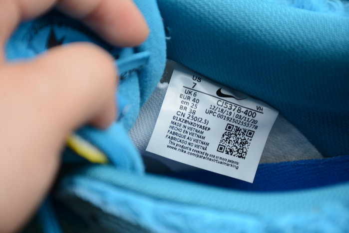 grateful dead nike sb dunk low blue bear cj5378-400