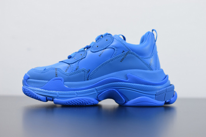 blcg sneaker triple.s.gomma blue 536737 w06e2 0848