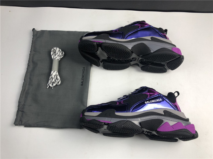 blcg sneaker triple.s.gomma bright purplish red 524039 w2fw1 1976