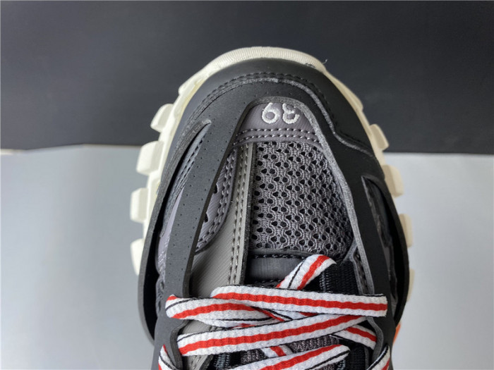 blcg sneaker tess.s.gomma black white orange 542436 w1gb7 2019