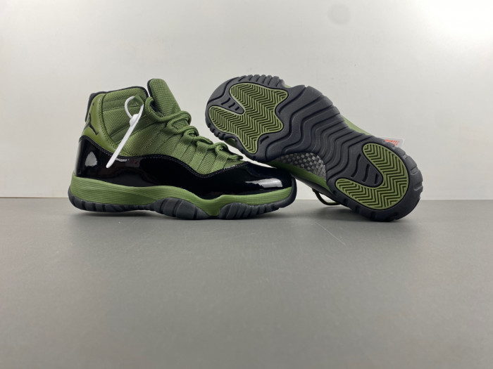 air jordan 11 “olive green” ct8012-300
