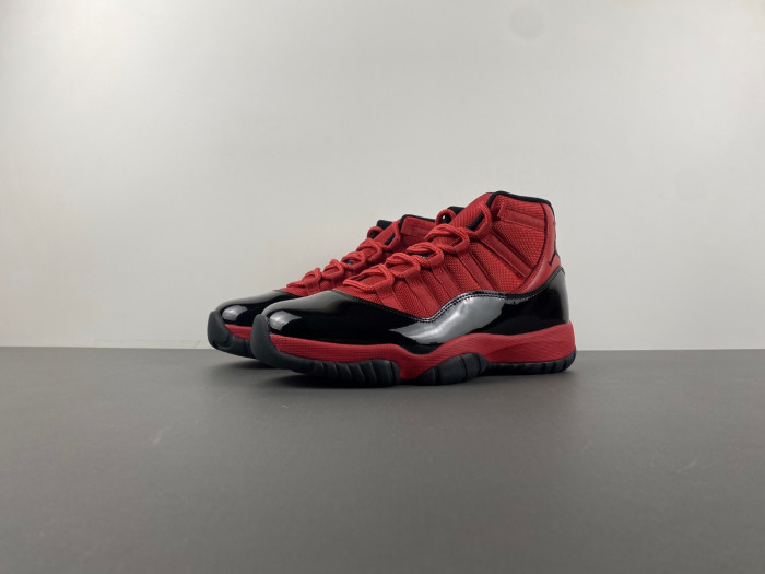 air jordan 11 retro “red black” ct8012-600
