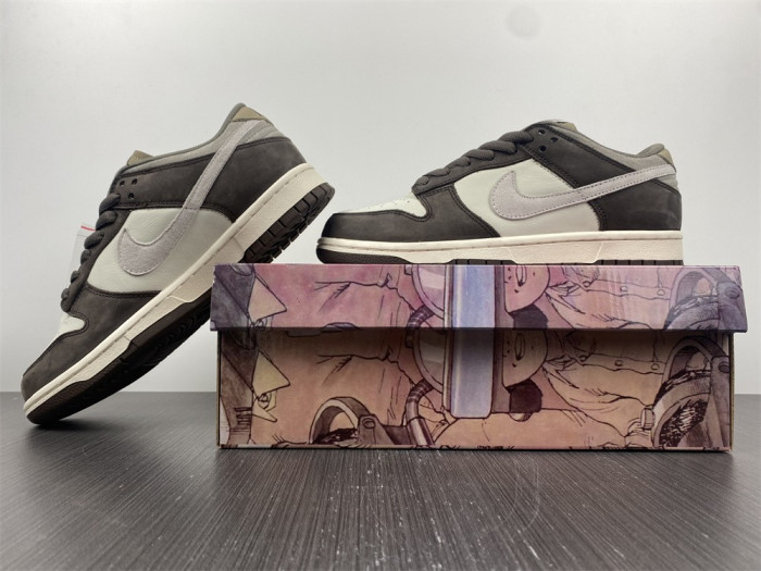 otomo katsuhiro x nike sb dunk low steamboy ost grey brown mocha lf0039-001