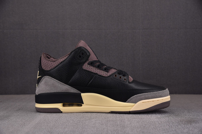 a ma maniere x air jordan 3 wmns "black" fz4811-001