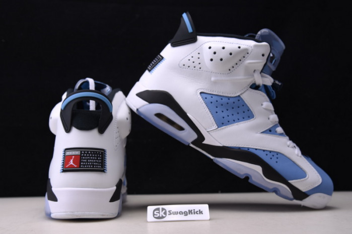air jordan 6 unc white ct8529-410