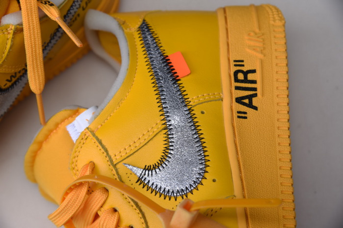 ofw nike air force 1 university gold dd1876-700